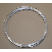 Silvered solid wire - long
